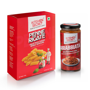 Penne Rigate(500g) + Arrabbiata(390g)