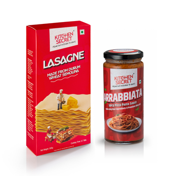 Lasagne(500g) + Arrabbiata(390g)