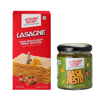 Kitchen Secret Lasagne(500g) + Basil Pesto(185g)