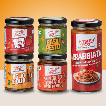 Kitchen Secret Italian Combo- 5 flavours