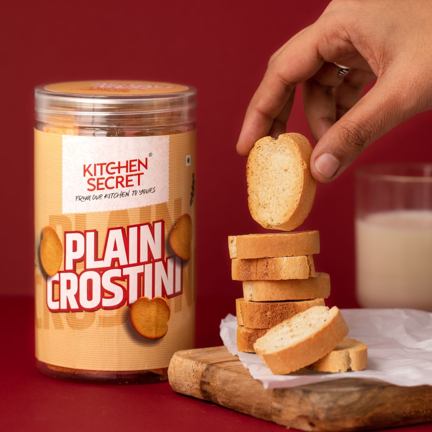 Plain Crostini (120g/unit) - Pack of 2