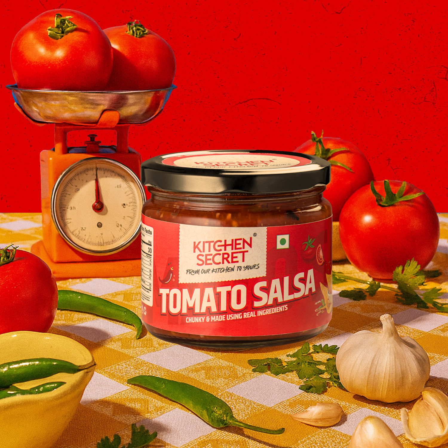Kitchen Secret Tomato Salsa (300g)