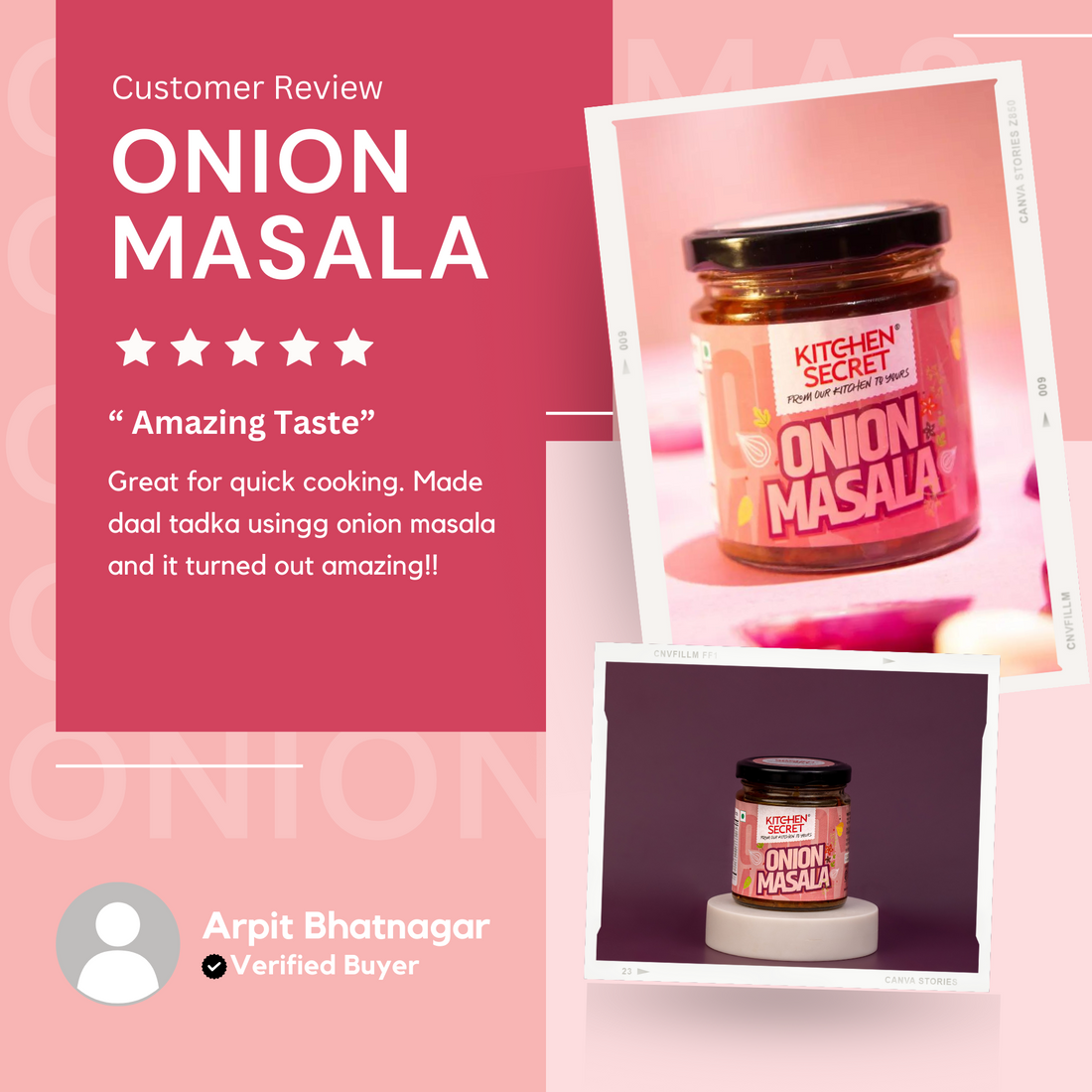 Onion Masala (185g)