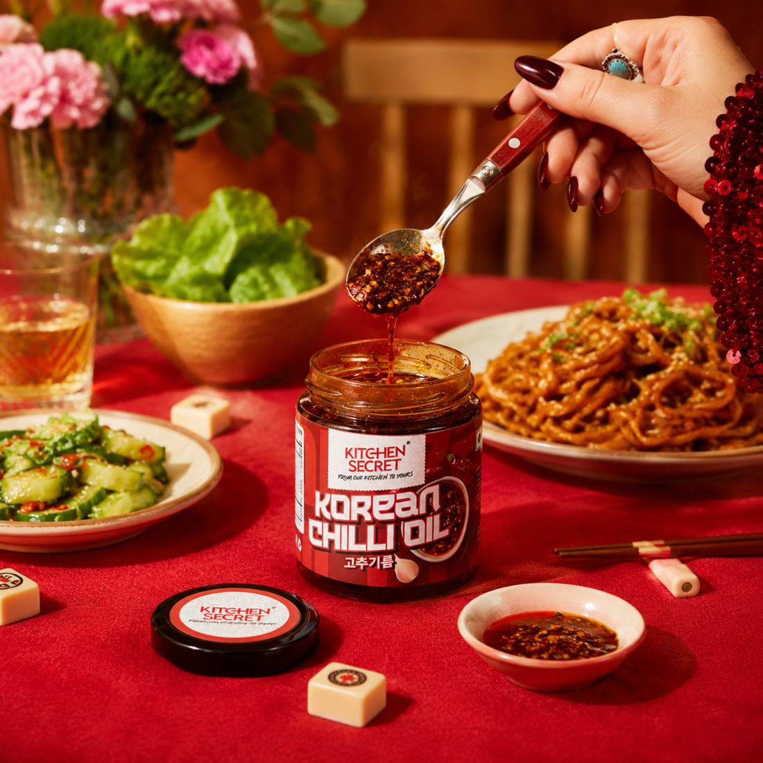 Kitchen Secret Korean Chilli Oil (185g)