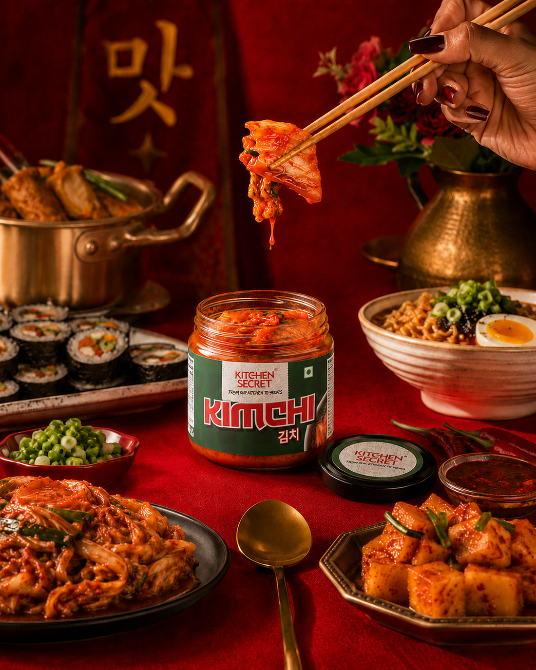 Kitchen Secret Napa Cabbage Kimchi (300g)