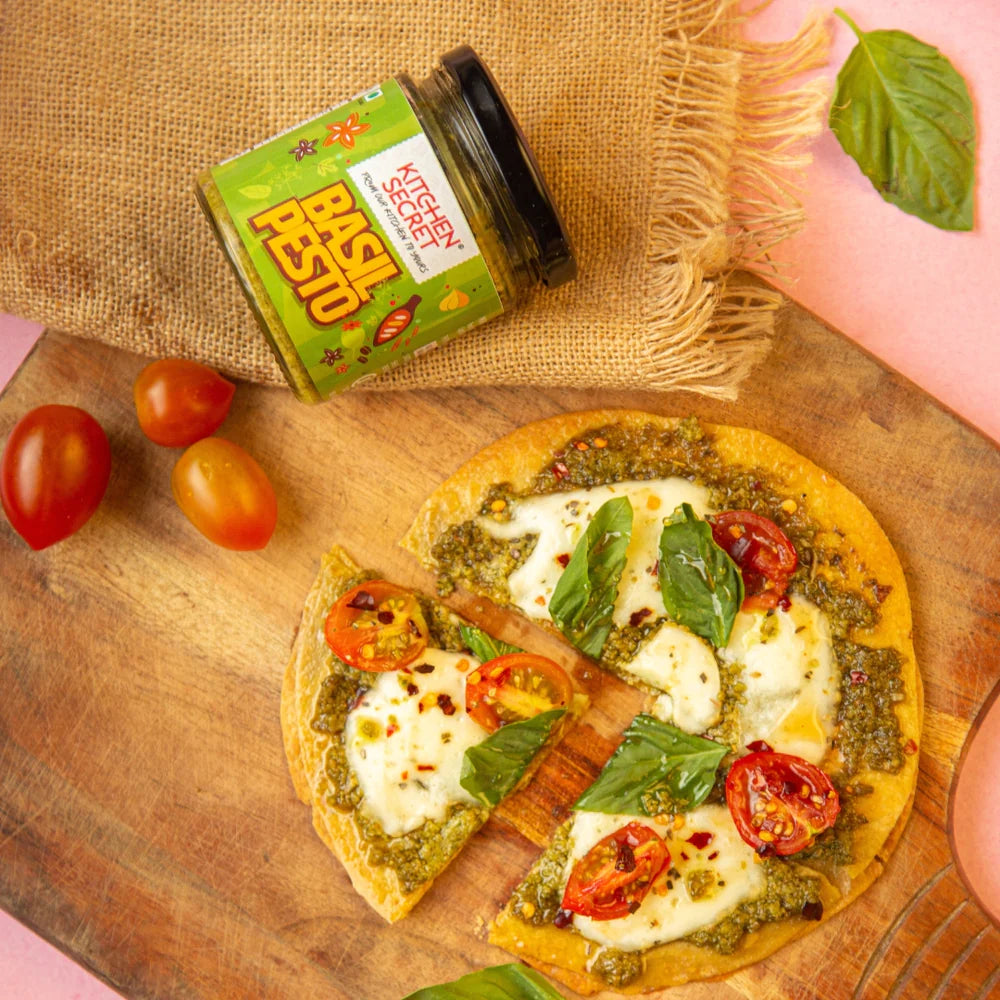 Herbed Lavash(200g) & Basil Pesto(185g) Combo